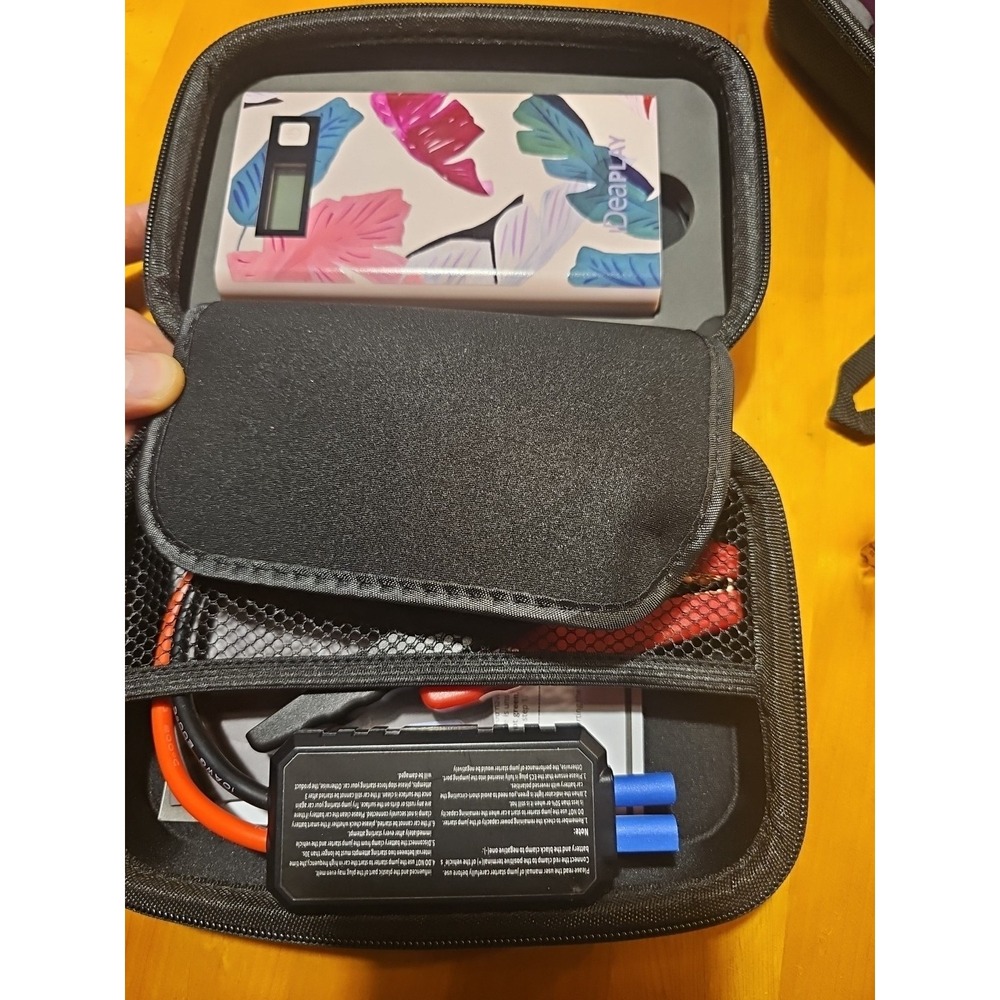 iDeaPLAY J8 Plus Portable Jump Starter 1000 Amp 12V Model with Case Brand New!